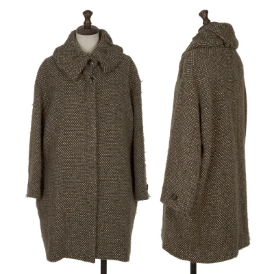 gigli Wool Tuck Collar Design Jacket