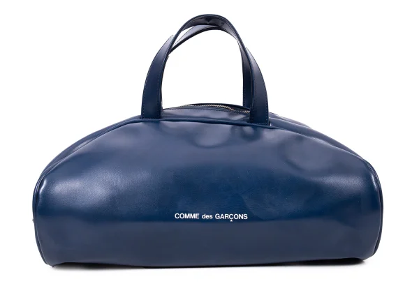 COMME des GARCONS Logo Printed Synthetic Leather Boston Bag K-165372_002