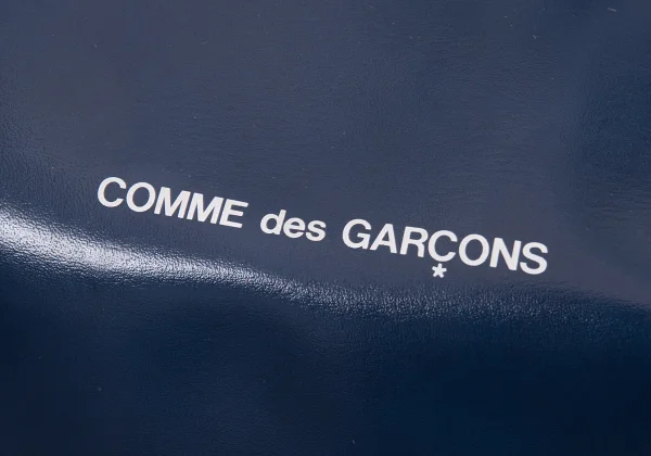 COMME des GARCONS Logo Printed Synthetic Leather Boston Bag K-165372_007