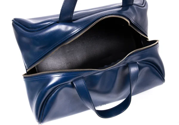 COMME des GARCONS Logo Printed Synthetic Leather Boston Bag K-165372_010