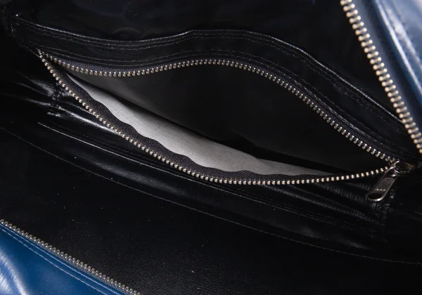 COMME des GARCONS Logo Printed Synthetic Leather Boston Bag K-165372_011