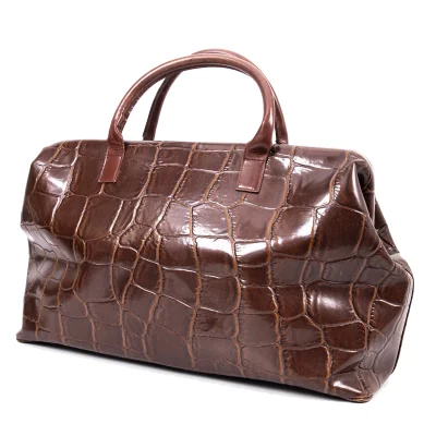 tricot COMME des GARCON Emboss Faux Leather Bag