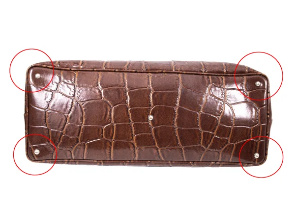 tricot COMME des GARCON Emboss Faux Leather Bag K-165373_005