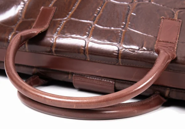 tricot COMME des GARCON Emboss Faux Leather Bag K-165373_011