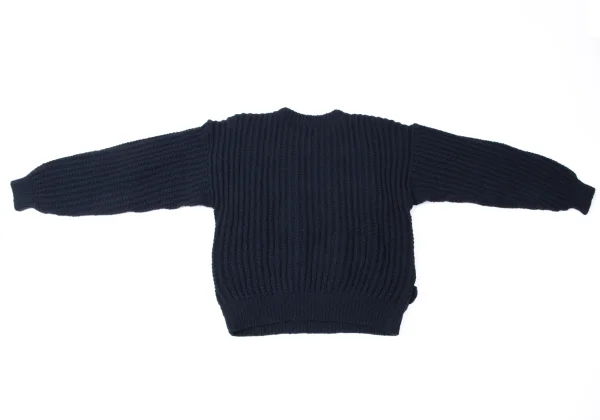 Unbranded Wool Multicolor Panel Knit Sweater K-165376_010