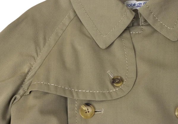 robe de chambre COMME des GARCONS Wool Trench Coat K-165378_005