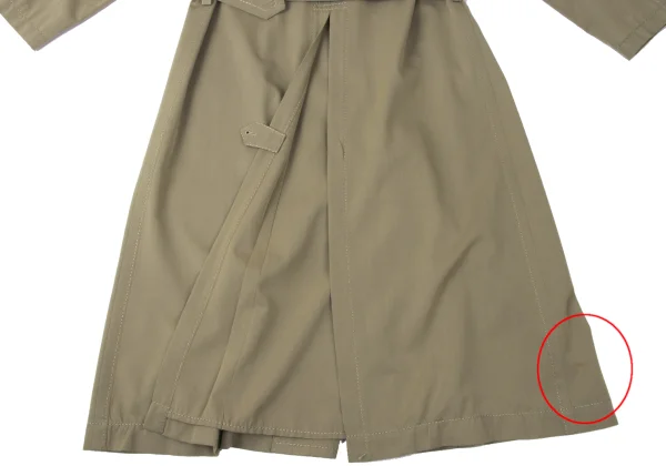 robe de chambre COMME des GARCONS Wool Trench Coat K-165378_016