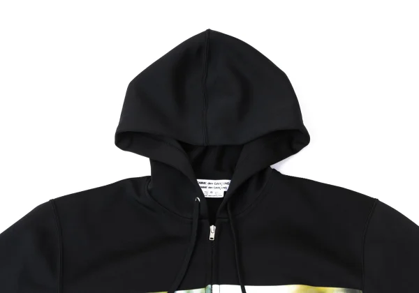 COMME des GARCONS Floral Printed Zip Hoodie K-165379_004