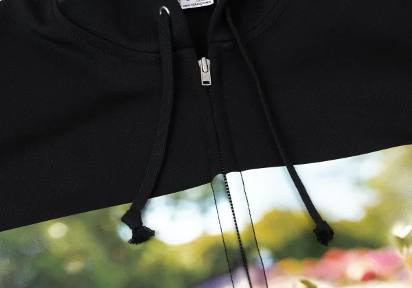COMME des GARCONS Floral Printed Zip Hoodie K-165379_005