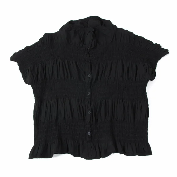 ISSEY MIYAKE me Dyed Pleats Short Sleeve Blouse K-165380_002