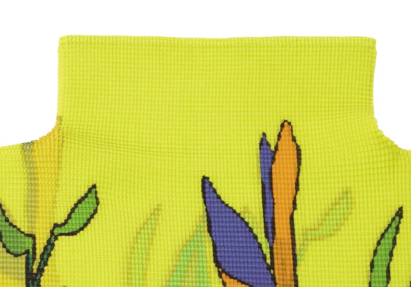 ISSEY MIYAKE me Colorful Floral Stretch Pleated T Shirt K-165381_004