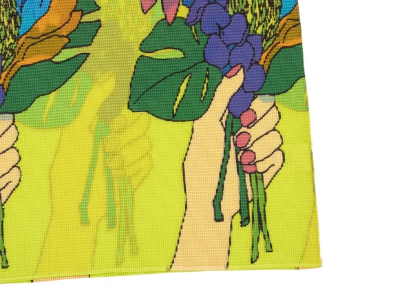 ISSEY MIYAKE me Colorful Floral Stretch Pleated T Shirt K-165381_007