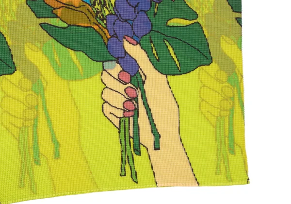 ISSEY MIYAKE me Colorful Floral Stretch Pleated T Shirt K-165381_011