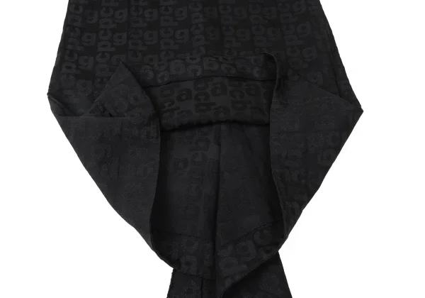 COMME des GARCONS Logo Jacquard Long Tail Skirt K-165383_006