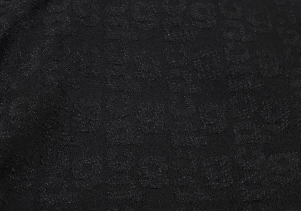 COMME des GARCONS Logo Jacquard Long Tail Skirt K-165383_011