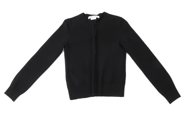 COMME des GARCONS Wool Crew Neck Knit Cardigan K-165384_002