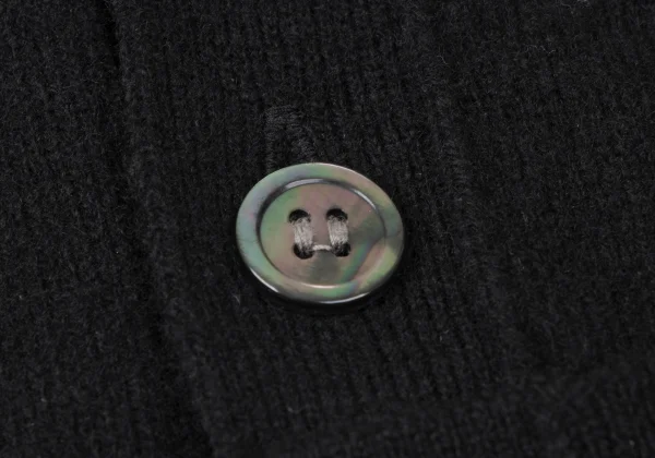 COMME des GARCONS Wool Folded Short Knit Cardigan K-165385_008