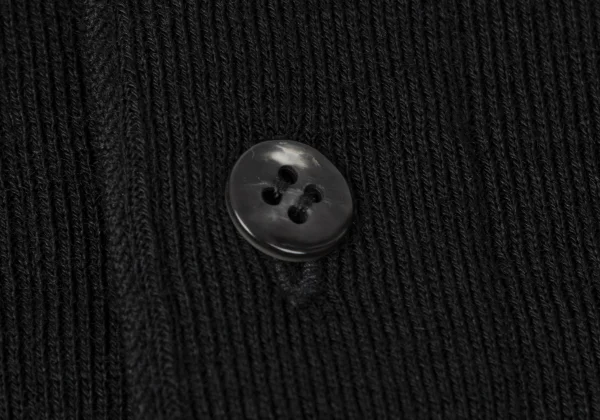 tricot COMME des GARCONS Wool Round Collar Rib Knit Shirt K-165387_005