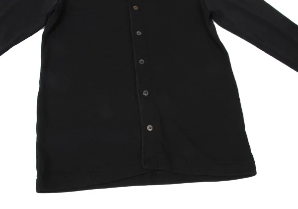 tricot COMME des GARCONS Wool Round Collar Rib Knit Shirt K-165387_008