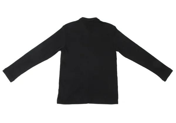 tricot COMME des GARCONS Wool Round Collar Rib Knit Shirt K-165387_010