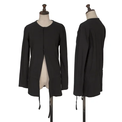 Yohji Yamamoto FEMME Cotton Waist Cord Cardigan