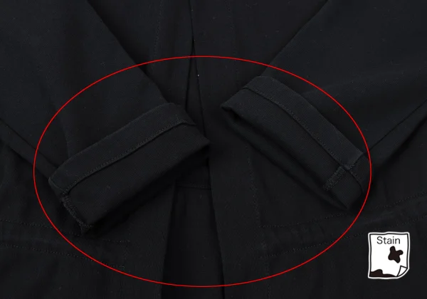 Yohji Yamamoto FEMME Cotton Waist Cord Cardigan K-165388_010