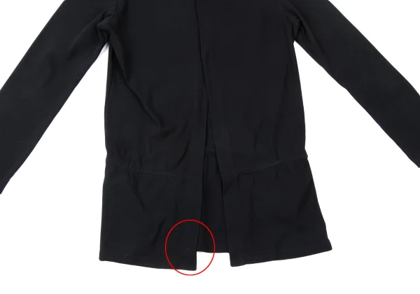 Yohji Yamamoto FEMME Cotton Waist Cord Cardigan K-165388_011