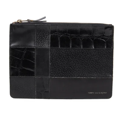 COMME des GARCONS Patch-work Zip Pouch