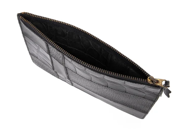 COMME des GARCONS Patch-work Zip Pouch K-165389_006