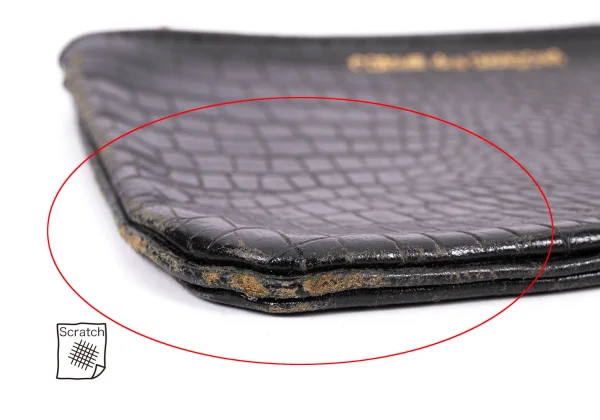 COMME des GARCONS Embossed Zip Coin Case K-165390_004