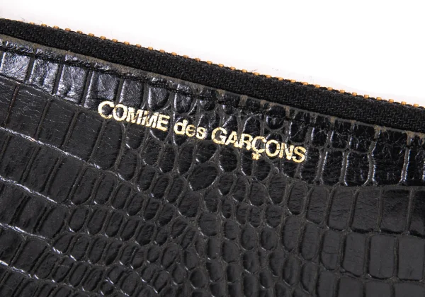 COMME des GARCONS Embossed Zip Coin Case K-165390_011