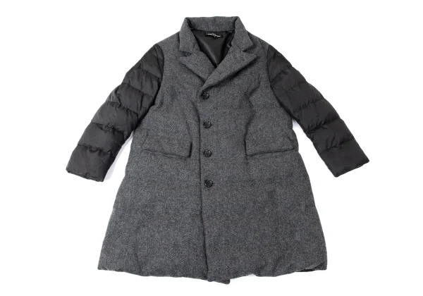 tricot COMME des GARCONS Switching Down Coat K-165392_002