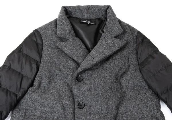 tricot COMME des GARCONS Switching Down Coat K-165392_003