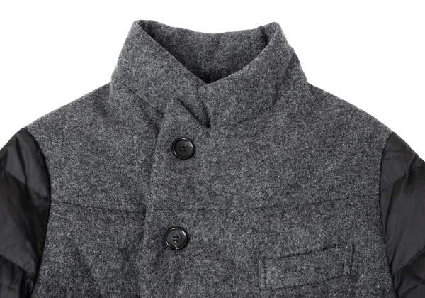 tricot COMME des GARCONS Switching Down Coat K-165392_005