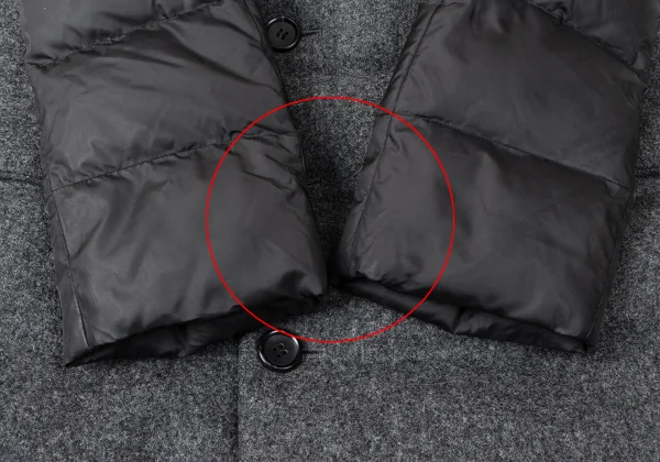 tricot COMME des GARCONS Switching Down Coat K-165392_009