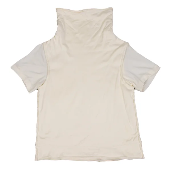 COMME des GARCONS Layered Design High-neck T-shirt K-165393_002