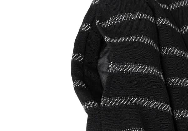 COMME des GARCONS Fair Isle Woven Pleats Skirt K-165394_006