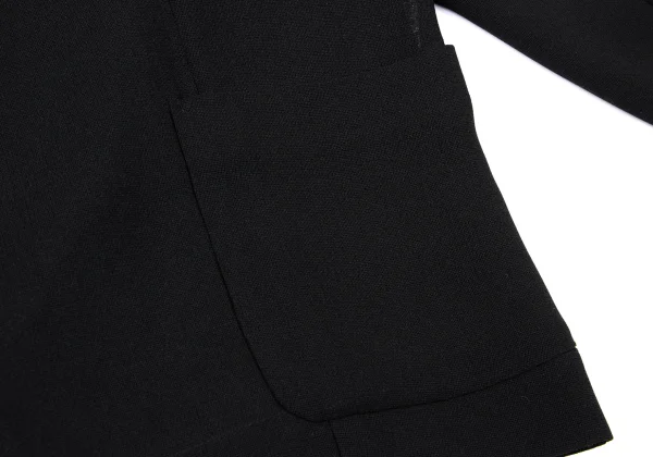 robe de chambre COMME des GARCONS Round-front Layered Jacket K-165395_011