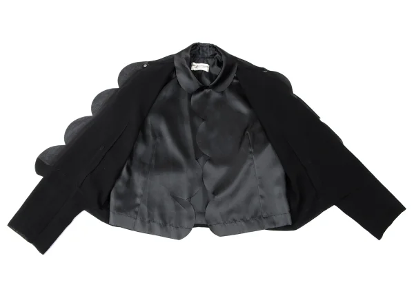 robe de chambre COMME des GARCONS Round-front Layered Jacket K-165395_012