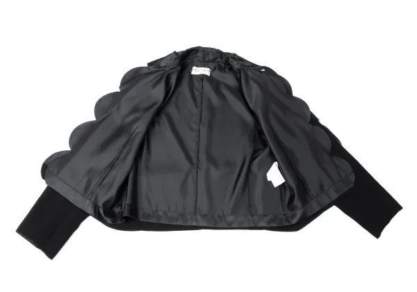 robe de chambre COMME des GARCONS Round-front Layered Jacket K-165395_013