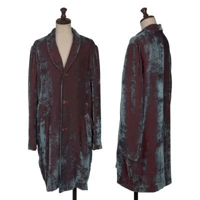 robe de chambre COMME des GARCONS Velours Long Jacket