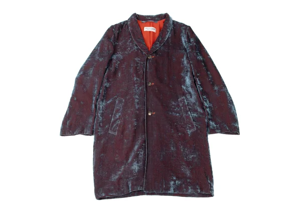 robe de chambre COMME des GARCONS Velours Long Jacket K-165396_002