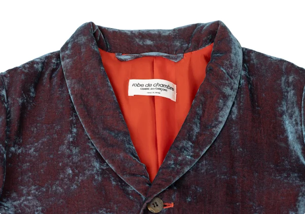 robe de chambre COMME des GARCONS Velours Long Jacket K-165396_004