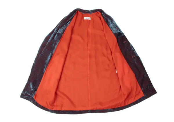 robe de chambre COMME des GARCONS Velours Long Jacket K-165396_010