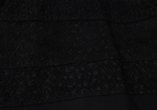 tricot COMME des GARCONS Lace Switching Jacket K-165398_013