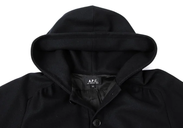 A.P.C. Wool Hoodie Jacket K-165399_005