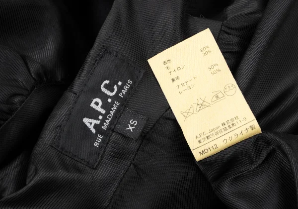 A.P.C. Wool Hoodie Jacket K-165399_016