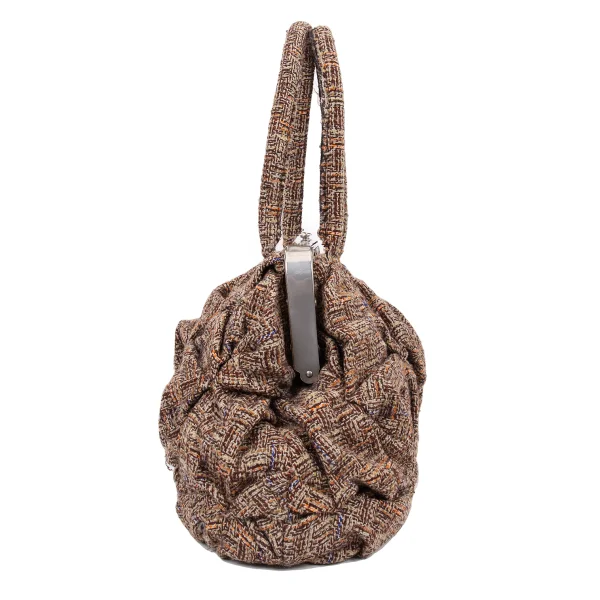 JUNYA WATANABE COMME des GARCONS Tuck Tweed Hand Bag K-165400_003