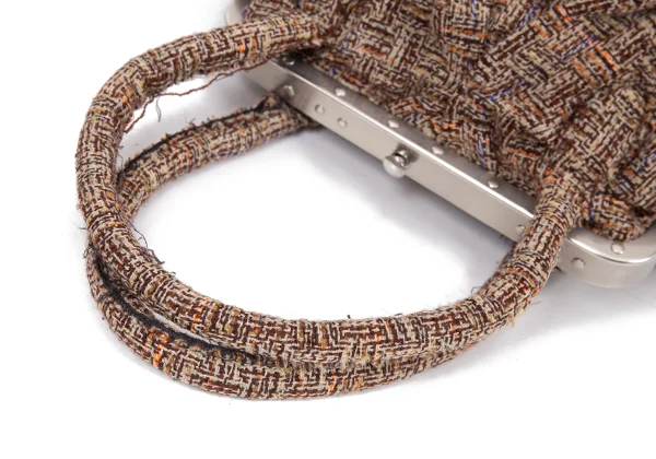 JUNYA WATANABE COMME des GARCONS Tuck Tweed Hand Bag K-165400_007