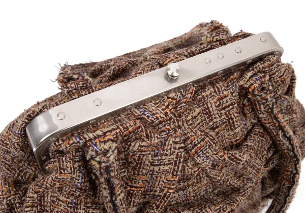 JUNYA WATANABE COMME des GARCONS Tuck Tweed Hand Bag K-165400_008